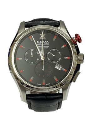 EDOX WRC CLASSIC Chronorally Quartz Watch Excellent JAPAN
