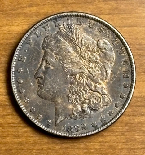 1889 Morgan Silver Dollar 90% Silver Philadelphia No Mint Mark
