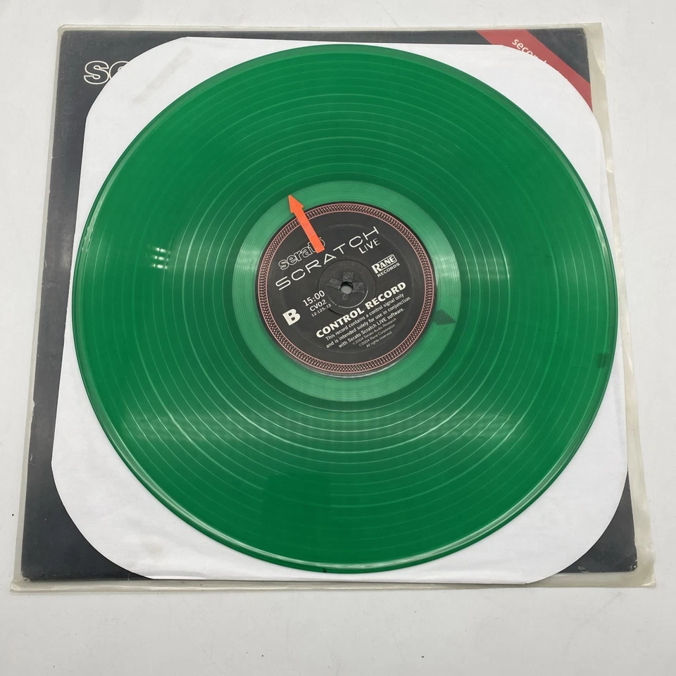 Serato - Scratch Live Control Record 12“ Grün Vinyl Second Edition - Imagem 2 de 4