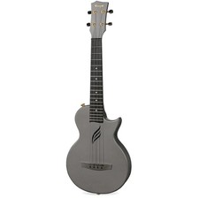 Carbon Fiber Tenor Ukulele with Beginner Bundle Kit - Black
