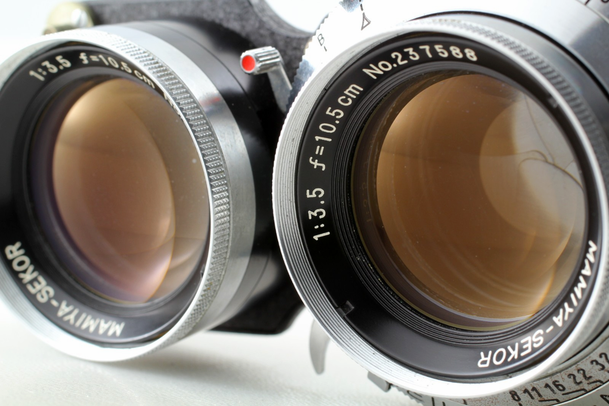 Early [N MINT] Mamiya Sekor MX 105mm F3.5 TLR Lens Seikosha-MX For