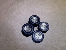 Amt Chrome Reverse Steel Wheels Pad Print Goodyear Bluestreak Slicks 125 Scale Amt Chrome Reverse Steel Wheels Pad Print Goodyear Bluestreak Slicks 125 Scale