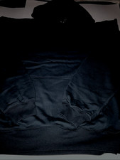 Shaka Wear Men  s Fleece Heavyweight HoodiePULLOVER BLACK COTTON 12oz SZ:4X