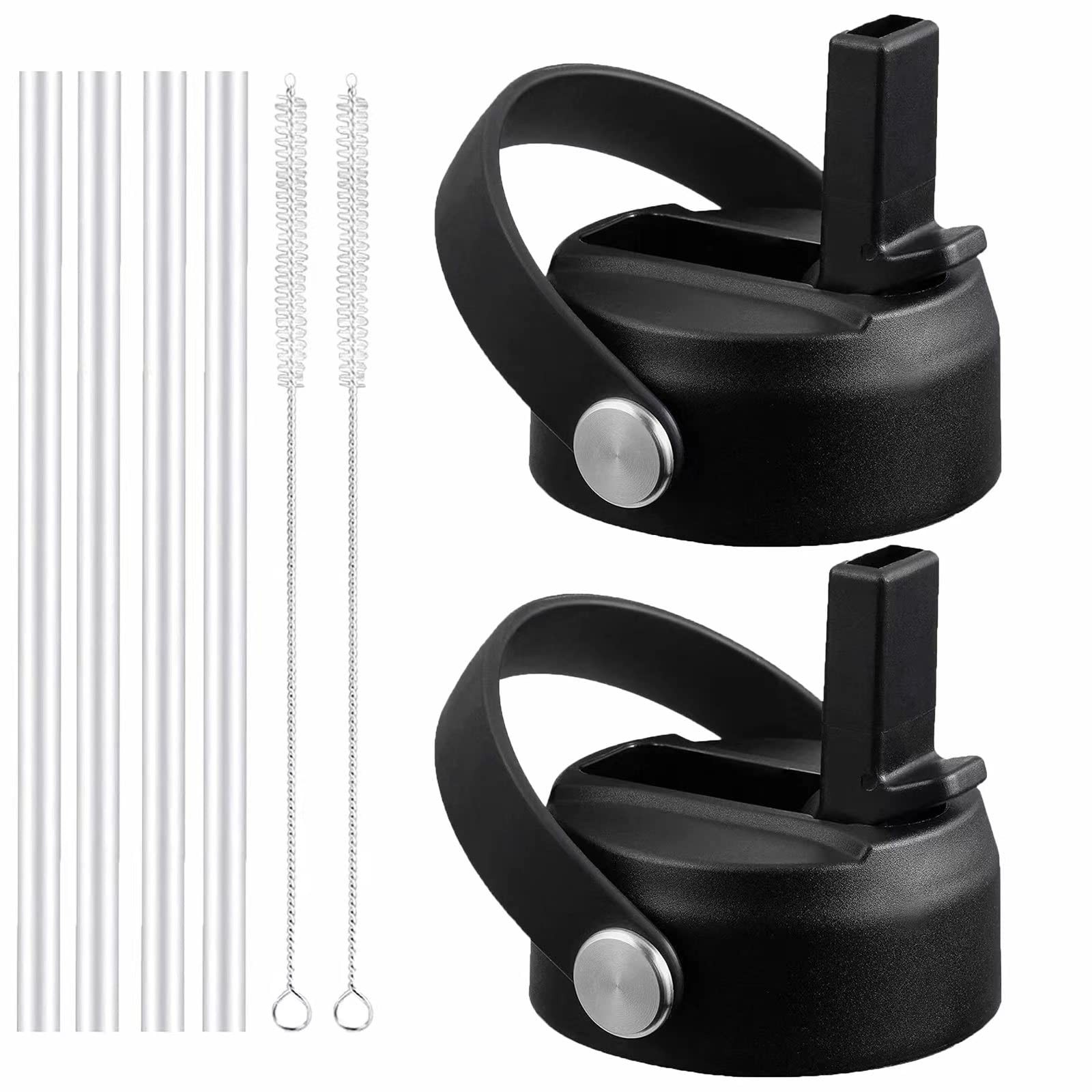 2-Pack Straw Lid for Hydro Flask Wide Mouth & Simple Modern 