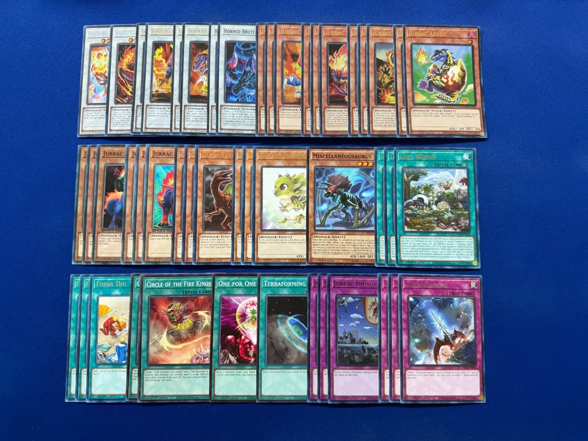 Yu-Gi-Oh! - Complete Jurrac Synchro Deck