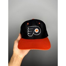 Vintage 90s Logo 7 Philadelphia Flyers NHL Snapback Hat Size Adjustable