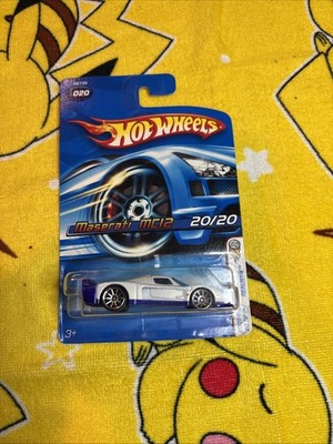 Hot Wheels 2005 First Edition Maserati MC12 White - Faster Than Ever D11