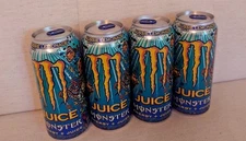 (4 pack) 2025 MONSTER ENERGY DRINK AUSSIE LEMONADE JUICE MONSTER 16oz Free Ship
