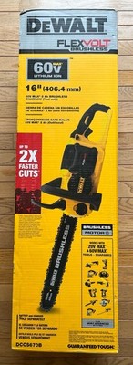 DeWALT FLEXVOLT 60V MAX Cordless Chainsaw DCCS670B Brand New In Box
