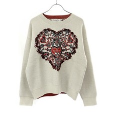 Christian Dior 2023 Cruise Collection Heart Bandana Knit Sweater Used MESC-0