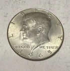 Lot Of (1) 1965-P Kennedy Half Dollar – 40% Silver – US Minted Coin A37