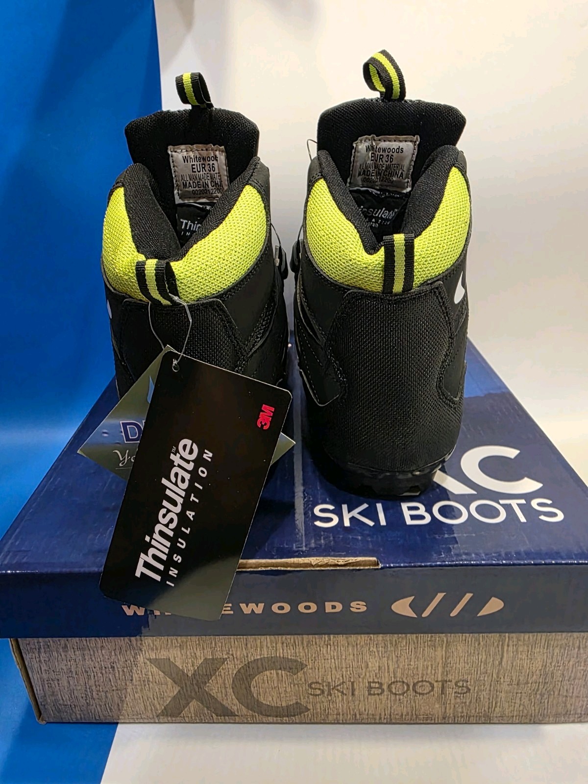 SALOMON Scarponi da sci di fondo Whitewoods 802 ATOP unisex NNN misura 5 37 euro