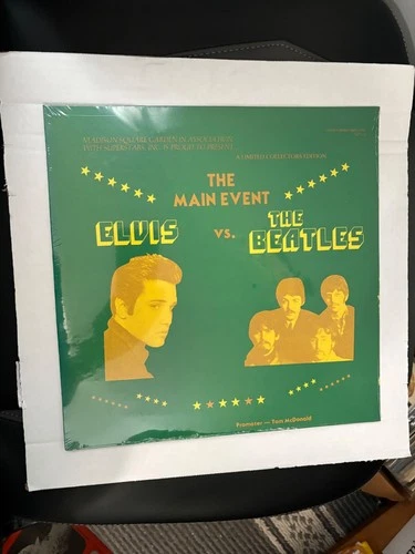 elvis presley lp the main event elvis vs the beatles sealed new