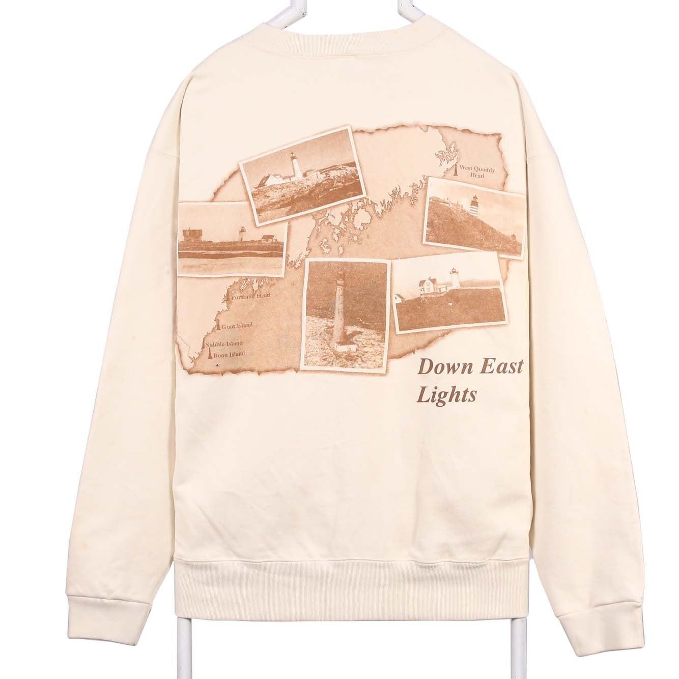 Cotton Delux Beige Sweatshirt Mens Xl image 2