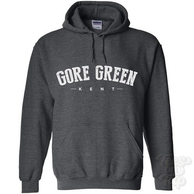 GORE GREEN KENT HOODIE Higham Lower Gravesham England College Varsity Style