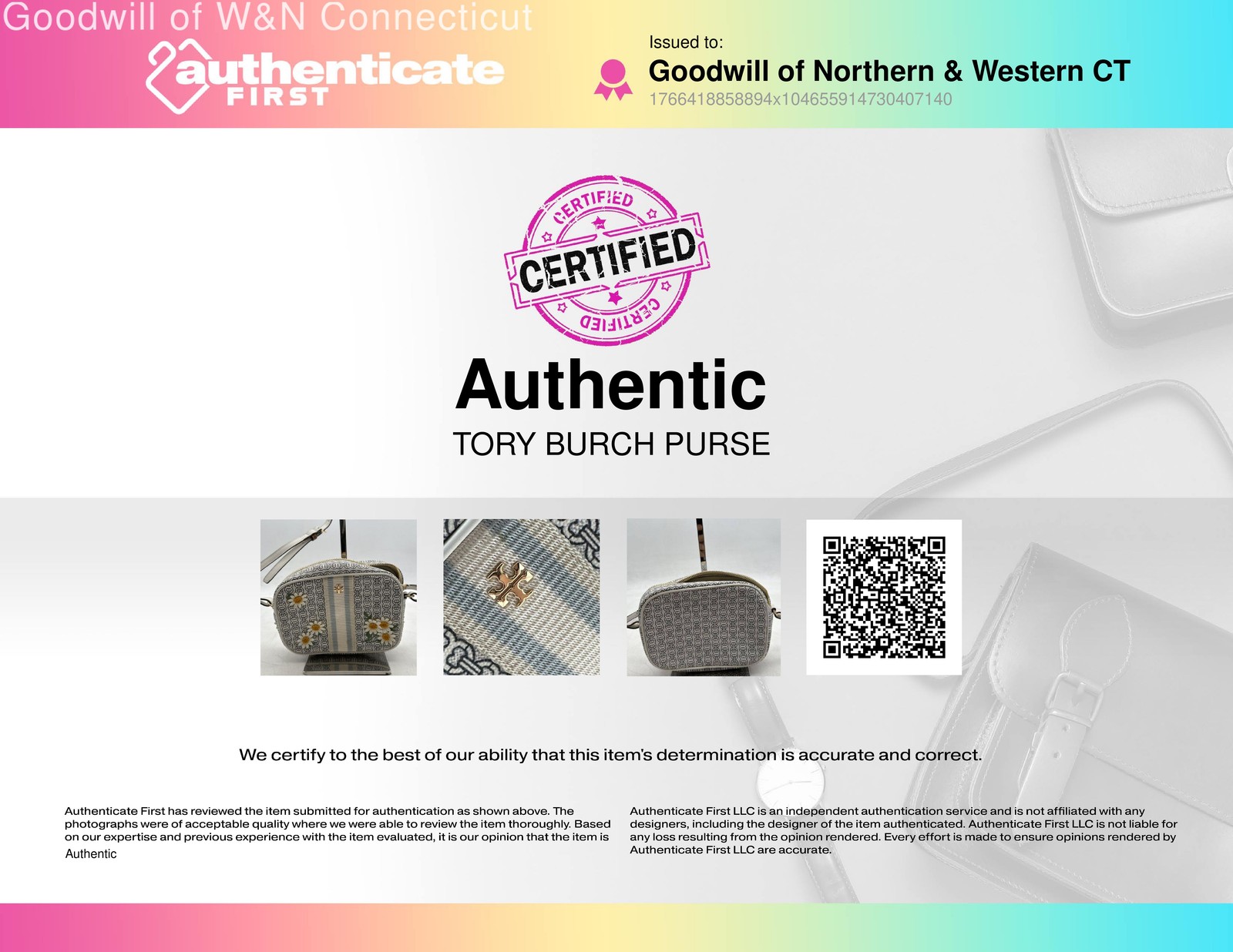 Authenticated Tory Burch Women Blue Basic - image 9