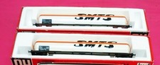Jouef - lot de 2 wagons citerne SMTS + boites ref - 6512  ech ho 