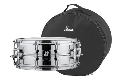 Sonor 17710201 KS 14x5.75 SDS Kompressor Snare Drum 14''x 5,75'' Steel Chrome Set