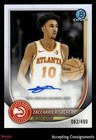 2025 Topps Signature Zaccharie Risacher Base (RAW)