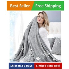 Cooling Blanket for Hot Sleepers Lightweight Summer Cold Thin Blankets for Sl...