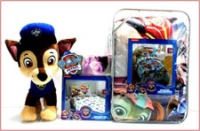 5 Piece - Paw Patrol MIGHTY MOVIE Comforter  Sheet Set  Plush Chase Fig - TWIN