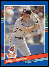 1991 Donruss #283 Mitch Webster