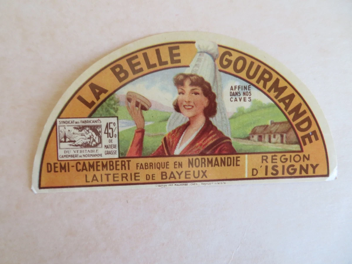 Lot De 21 étiquettes Fromage ILE DE FRANCE - Paquebot Frenchline - Camembert Label 28