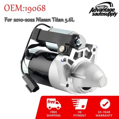 Starter For 2010-2022 Nissan Titan Nissan Armada 2014-2022 Infiniti QX80 V8 5.6L
