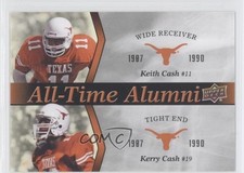 2011 Upper Deck University of Texas All-Time Alumni Duos Kerry Cash Keith 2j3