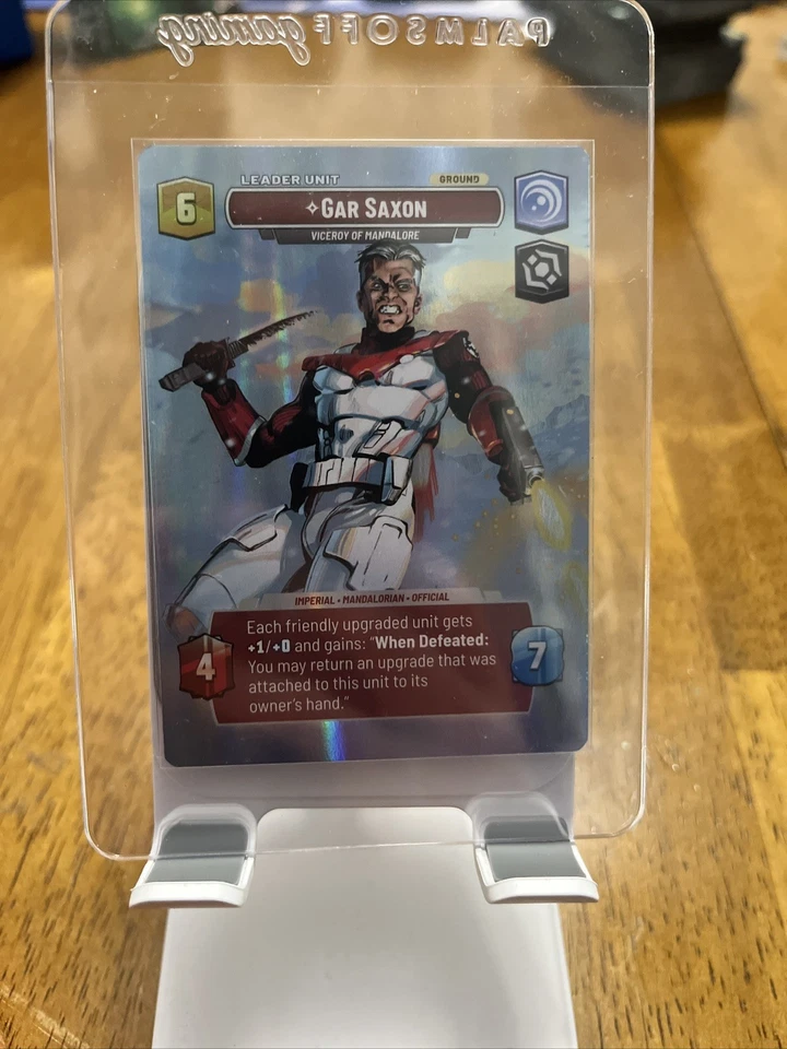 Gar Saxon Star Wars Unlimited Showcase Viceroy Of Mandalore - Image 4 of 4