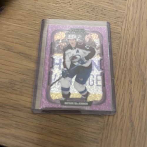 Nathan MacKinnon [Gold] #P-4 2025 O-Pee-Chee Platinum Preview card