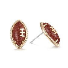 Sports Football Stud Earrings Rugby Earrings Sports Game Team Earrings for Women