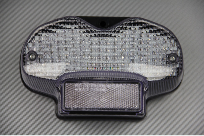 Feu stop clair et clignotants moto pour balades en Suzuki GSF 1200S Bandit
