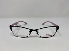 LULU GUINNESS Eyeglasses Frame LK003 BLK B:29 47-15-130 Black Full Rim ME77
