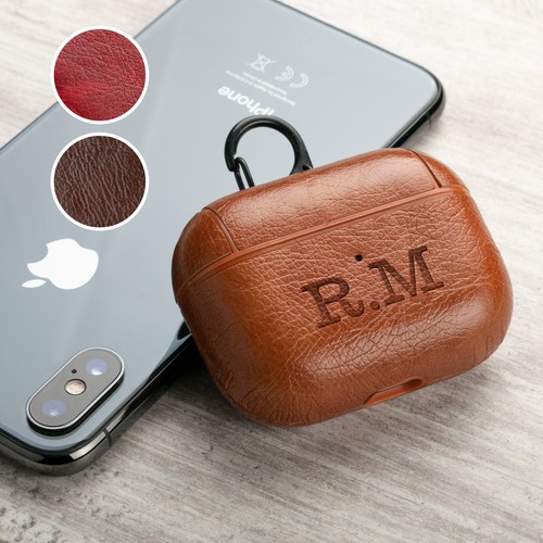 Personalised PU Leather Apple Airpods 