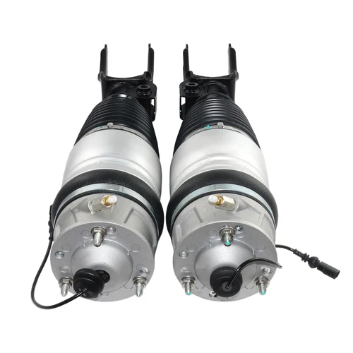 Par de amortiguadores de suspensión neumática delanteros para Porsche Cayenne 92A VW Touareg 7P5 7P6 - Imagen 8 de 9