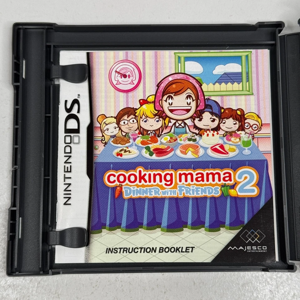 Cooking Mama 2: Dinner With Friends (Nintendo DS, 2007) Complete with Manual - Image 4 of 4