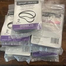Lot Of 7  2 Hoover 170 Replacement Vacuum Belts for Self-Propelled Windtunnel