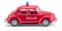 Wiking 79509 Vw KäFer 1303 - Feuerwehr, Ho, Neu 2024
