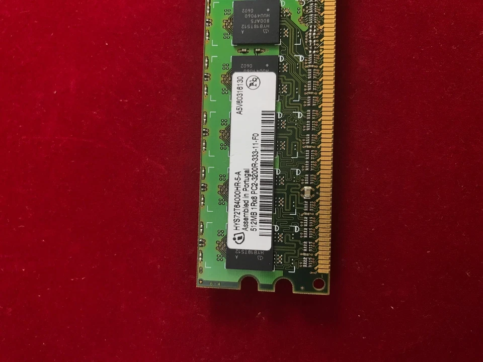 HP 1GB 2X512MB Memory Kit 343055-B21 345112-051 PC2 3200 - Image 4 of 4