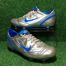 2005 Nike Mercurial Vapor I Talaria SG R9 Ronaldo Silver Blue Cleats 7 US Elite