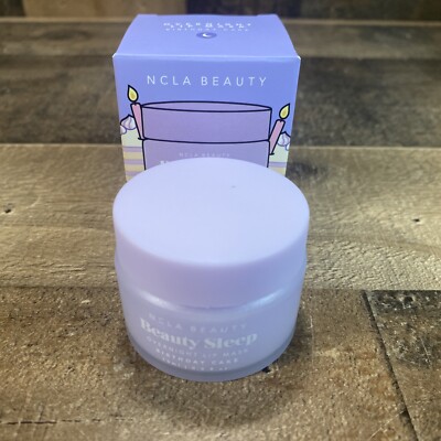 NCLA Beauty Sleep Overnight Lip Mask Birthday Cake 0.5 Oz NIB NEW