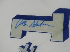 Roger Staubach Signed 12 John Niland 76 Tony Hill 23 Bandana 1979 AUTOGRAPH F132