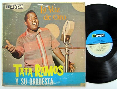 TATA RAMOS y Su Orquesta La Voz de Oro LP Latin Bolero, Cha Cha VG+ vinyl
