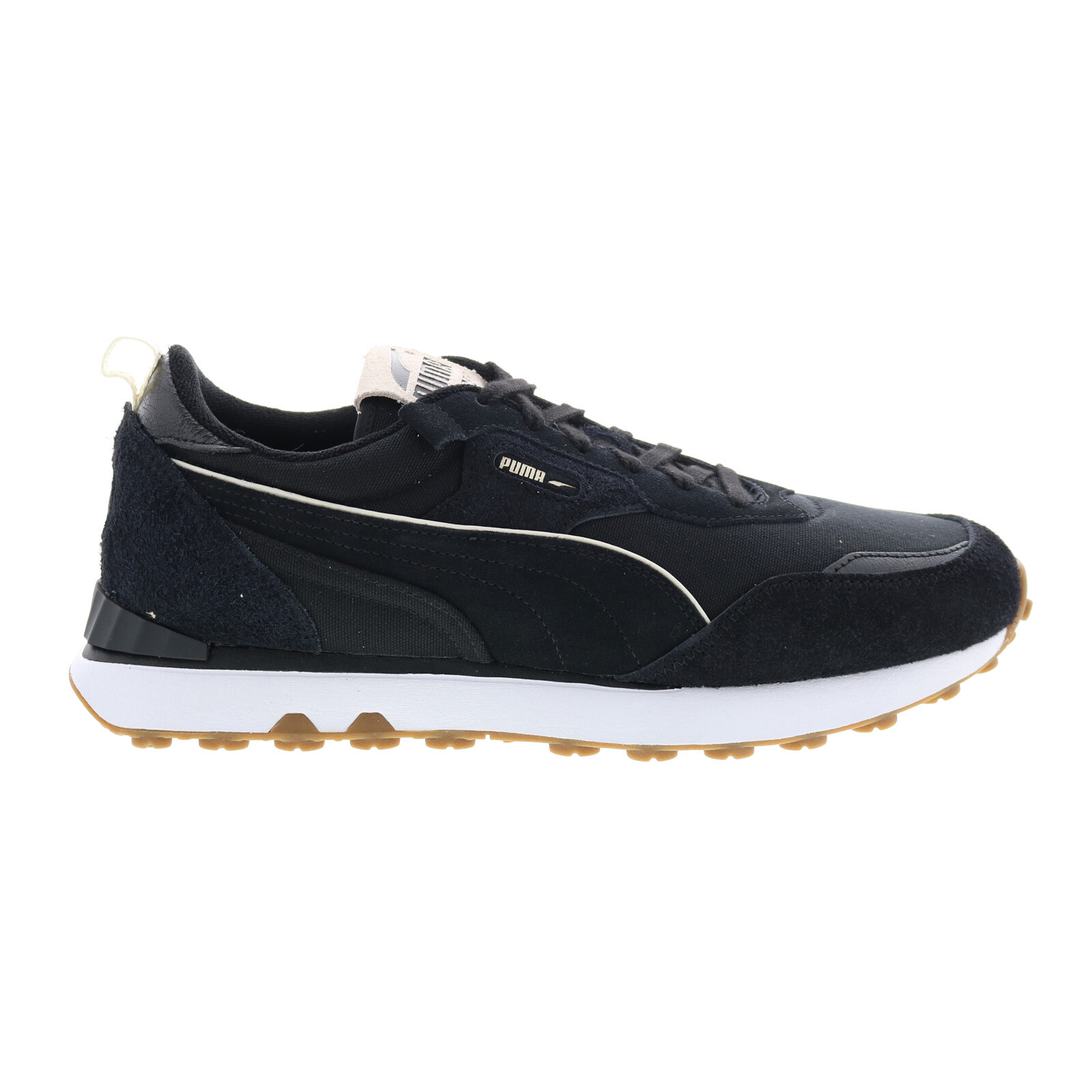 Мужские черные замшевые кроссовки Puma Rider FV Worn Out 39016702