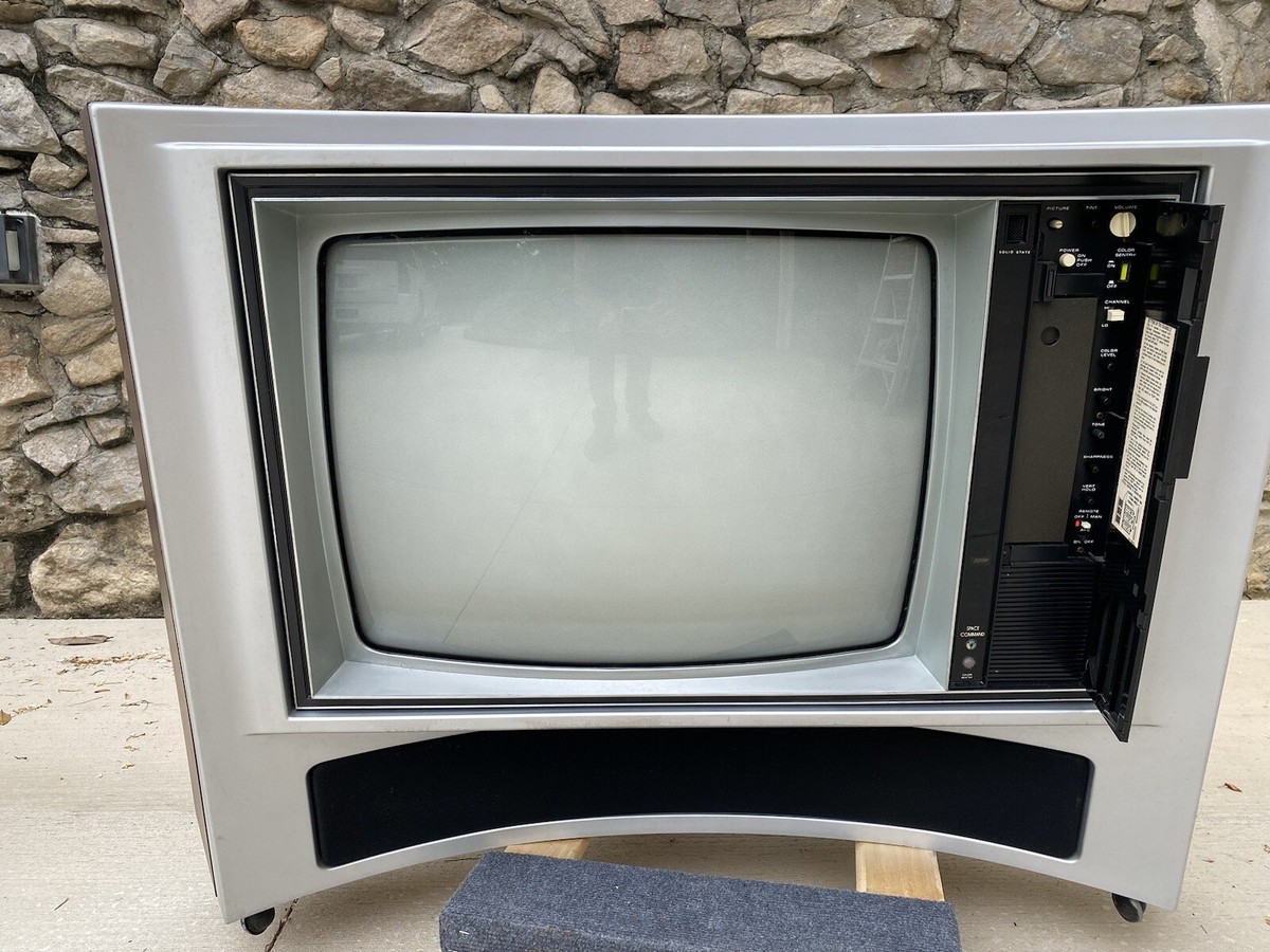 Vintage ZENITH Television Mod *Retro TV MODERN MCM CURVED