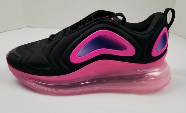 Nike Air Max 720 GS Womens Running Shoes Black Laser Fuchsia Size 6y for sale online | eBay