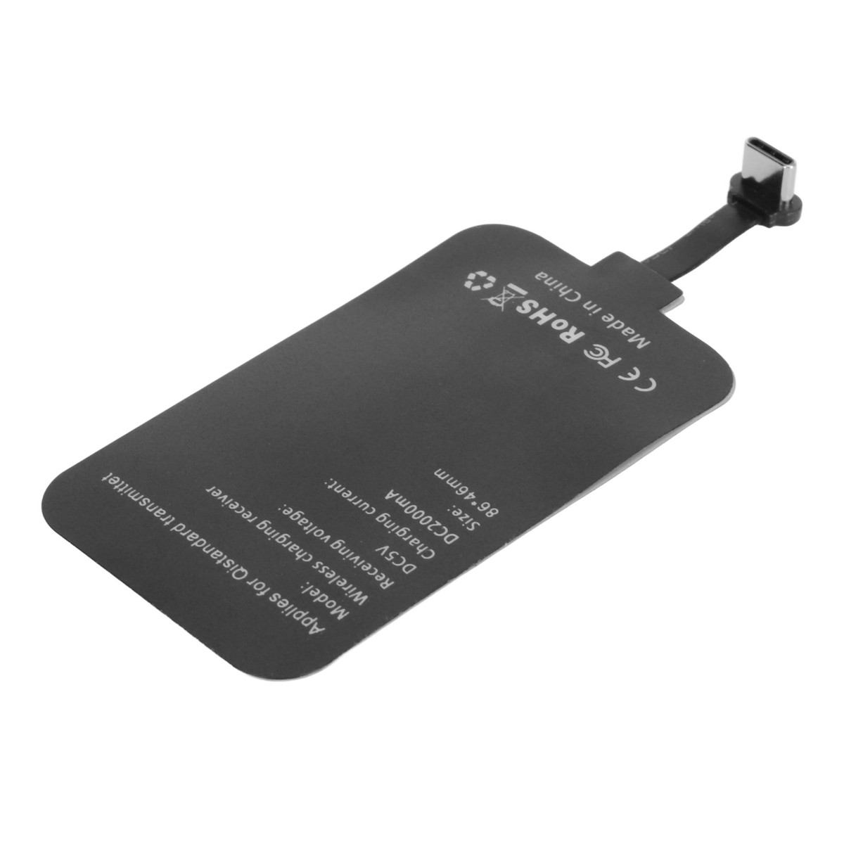 10W Type C Wireless Charging Receiver 5V 2A Input Wireless