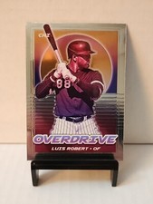 2021 Panini Chronicles Overdrive Baseball Luis Robert #15 Chicago White Sox