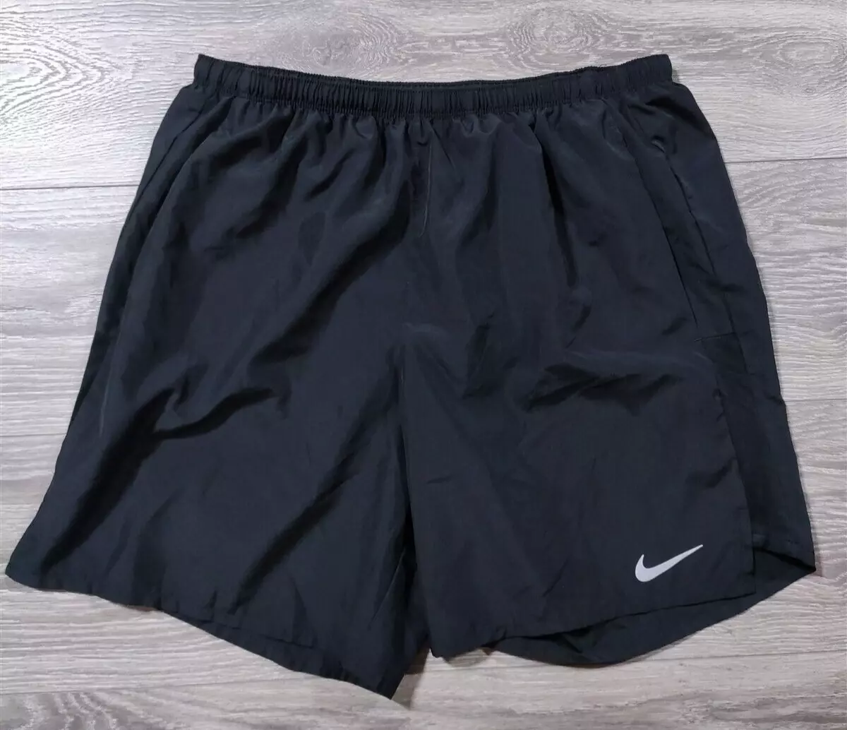 Nike Shorts Mens ? Athletic Back Pocket Brief Liner Black Bottoms